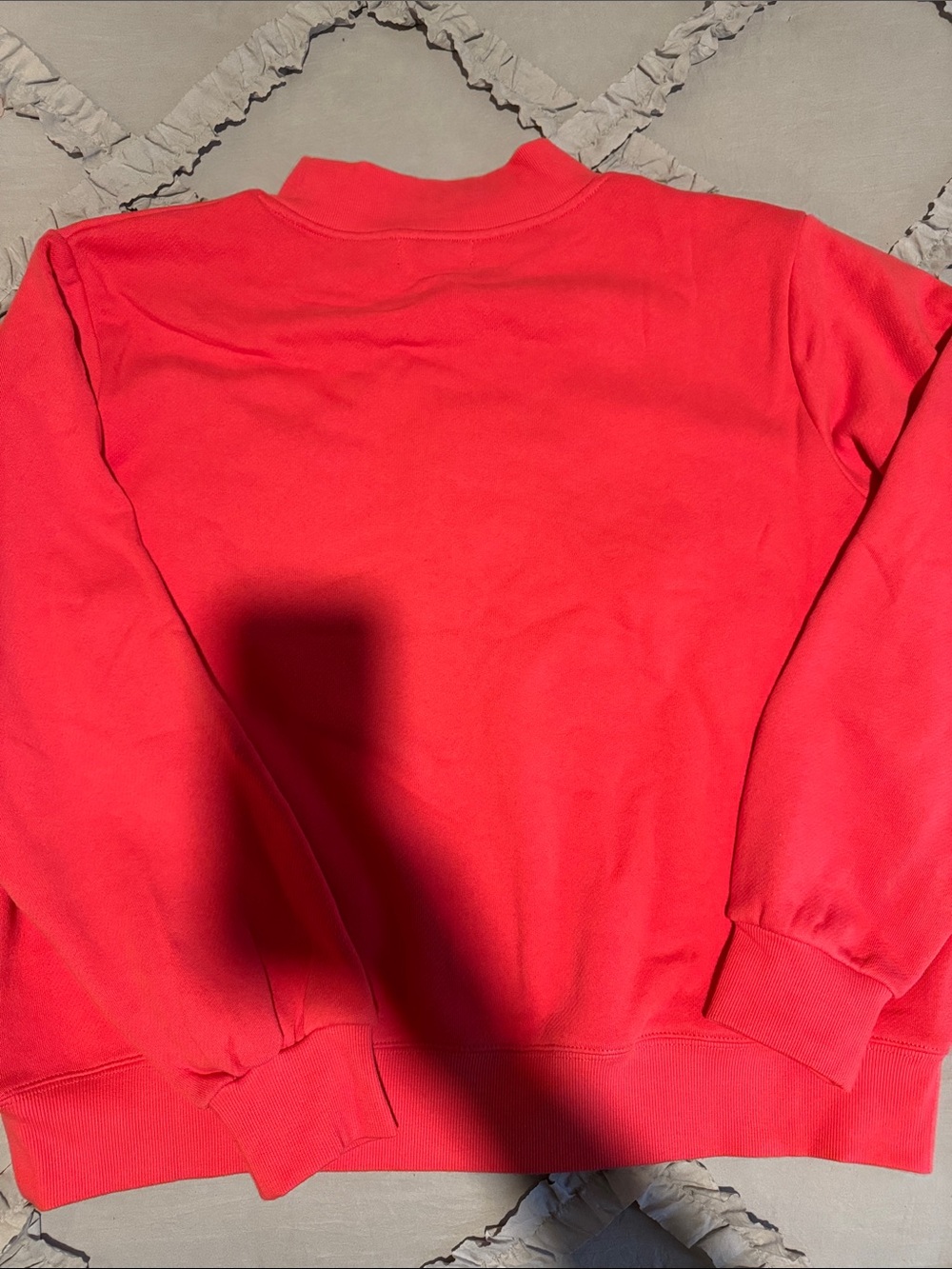 NEW Parke Varsity Mockneck Sweatshirt - Flamengo - Picture 8 of 10